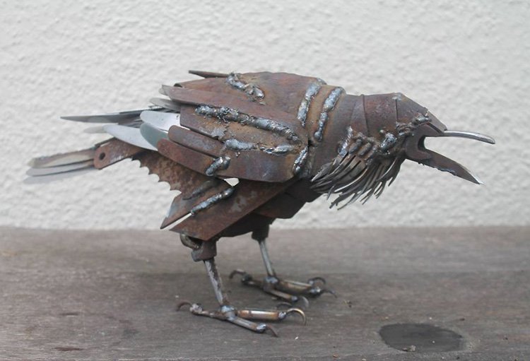 Featured image of post Recycled Metal Animal Sculptures - Time lapse how to weld a predator sculpture from scrap recycled metal.