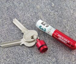 Emergency Keychain Capsule