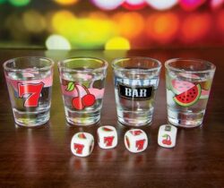 Fruit Machine Shot Glasses