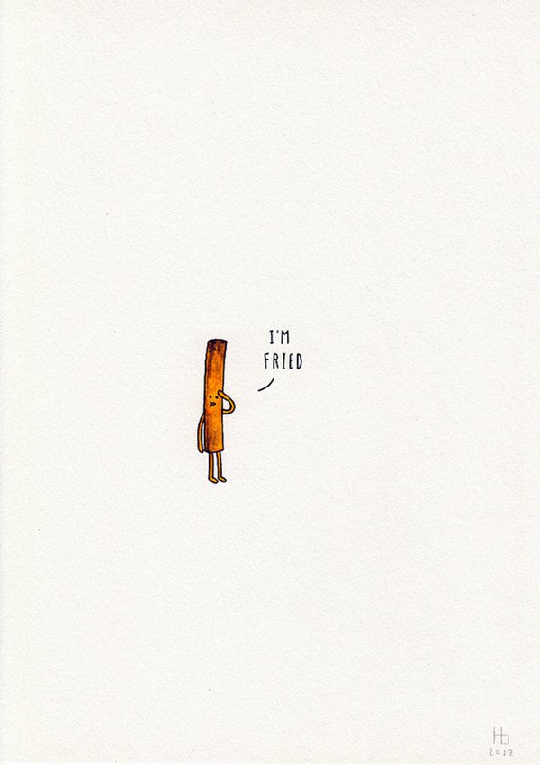 9 Cute And Clever Mini Illustrations By Jaco Haasbroek