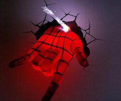 Spider Man Hand Night Light