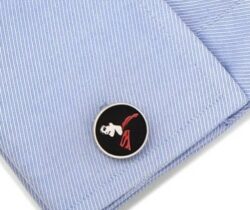 Superman Silhouette Cufflinks
