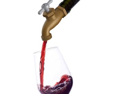 Tap Wine Aerator And Stopper bottle