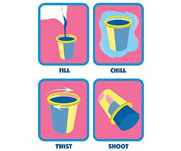 Twisting Jello Shot Cups drink