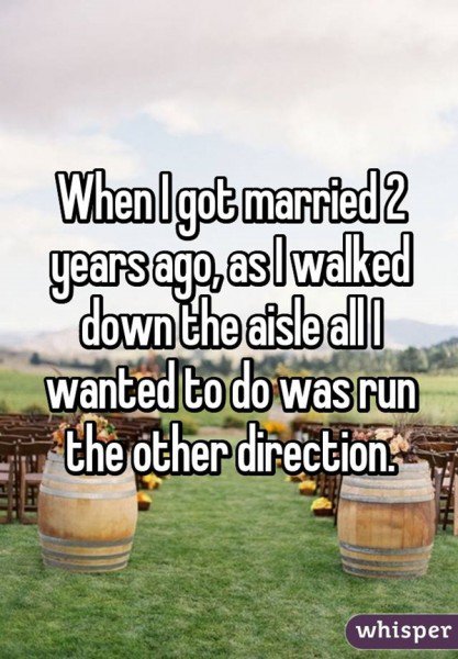 13 Brides And Grooms Confess What They Were Thinking On Their Wedding Day