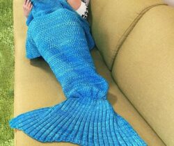 mermaid tail blanket