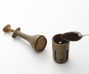 mini coffee press ground