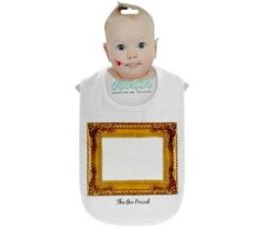 Art Frame Baby Bib