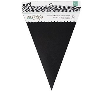 Chalkboard Paper Bunting Flags party