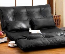 Convertible Leather Sofa