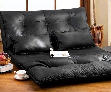 Convertible Leather Sofa