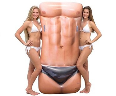 Hot Guy Pool Float inflatable
