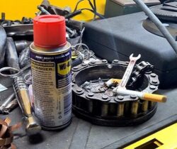 Motorcycle Chain Ashtray