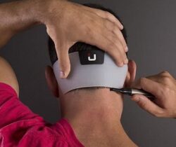 Neckline Shaving Template