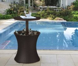 Outdoor Cooler Table