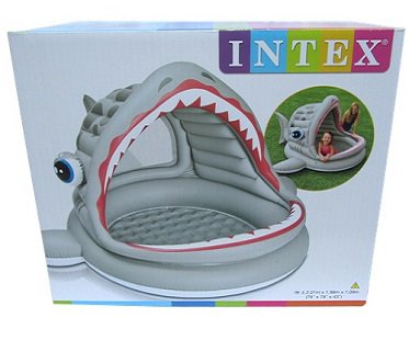 Shark Inflatable Shade Pool box