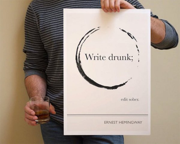 Write Drunk