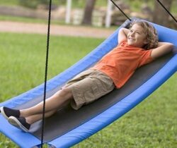 curved platform swing