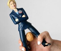 hillary clinton nutcracker