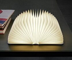 open book lamp