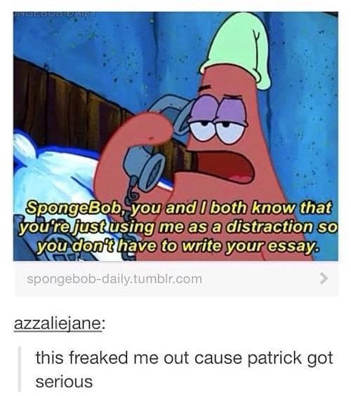 spongebob-essay