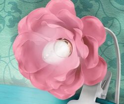 Clip-on Flower Lamp