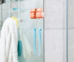 fox toothbrush holder