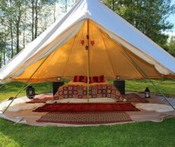 glamping tent