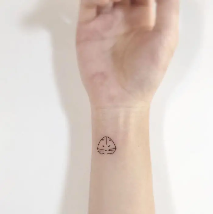 minimalist-tattoos-hamster