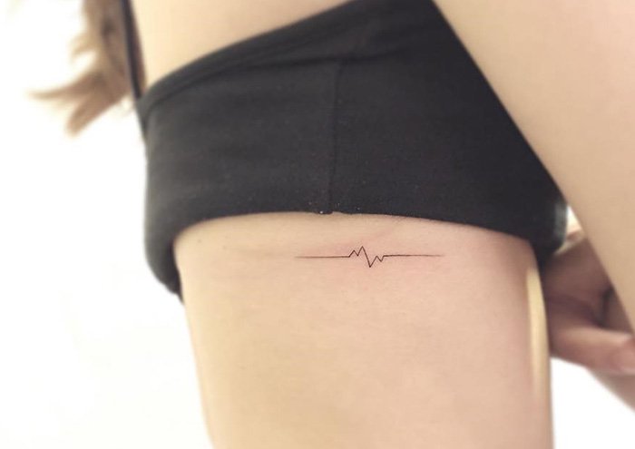 minimalist-tattoos-heartbeat