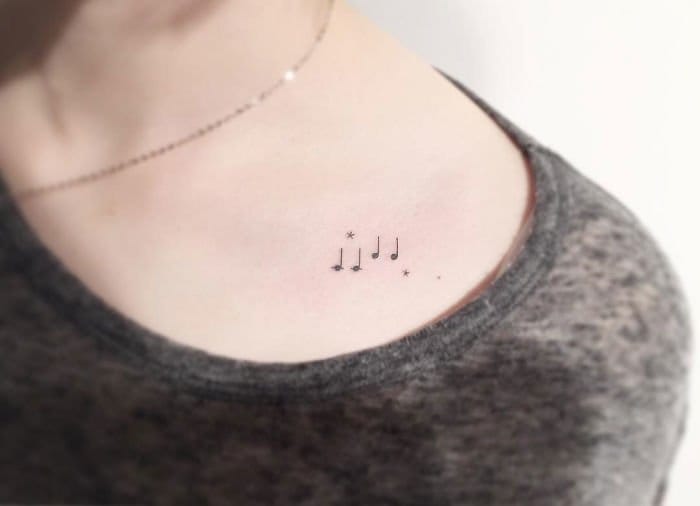 minimalist-tattoos-music