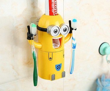 minion-toothbrush-holder-toothpaste-dispenser