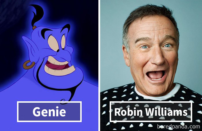 actors-behind-cartoon-voices-genie-robin-williams