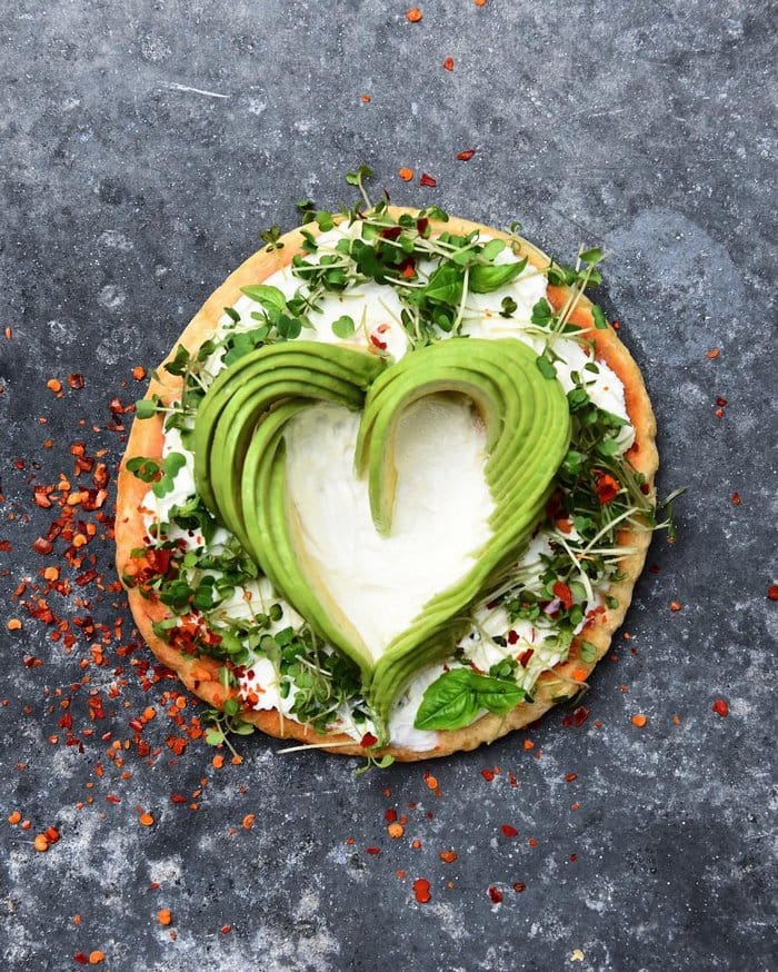 avocado heart