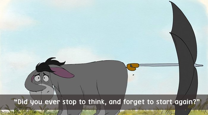 best-winnie-the-pooh-quotes-eeyore-stop-think-forget-to-start