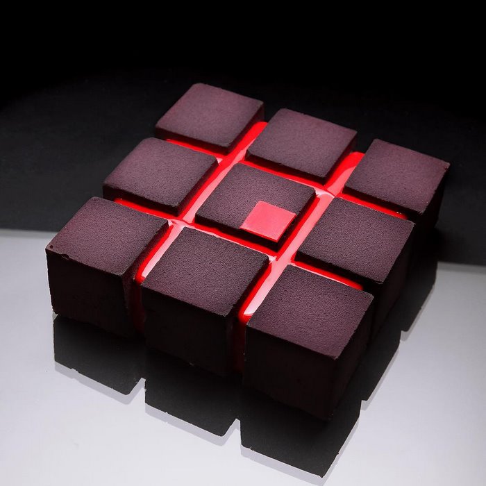 choc-red-cubes