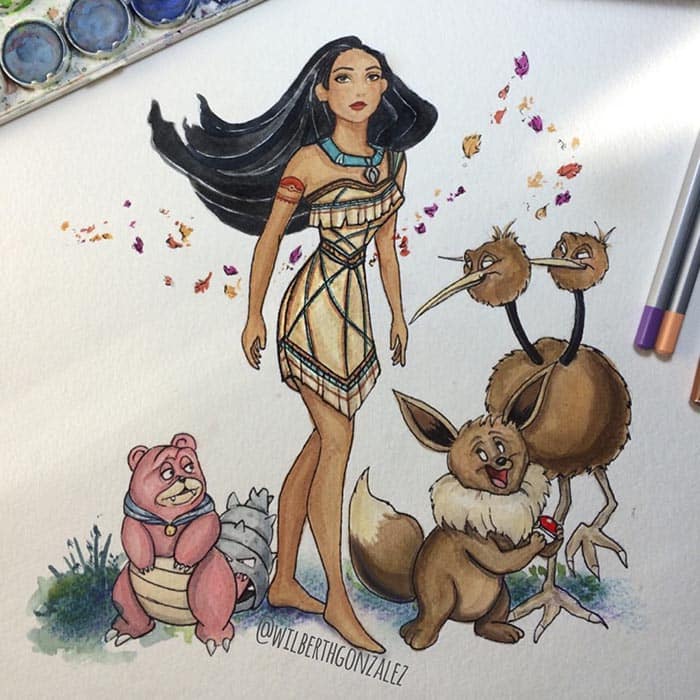 disney-pokemon-doduo-eeveee-pocahontas