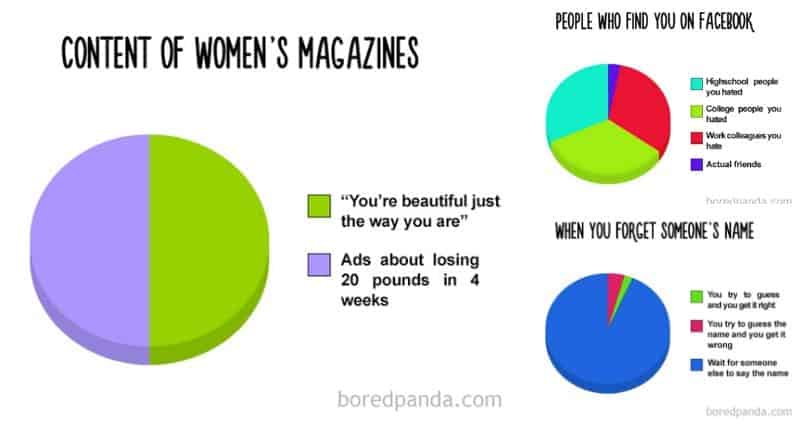 funny pie charts