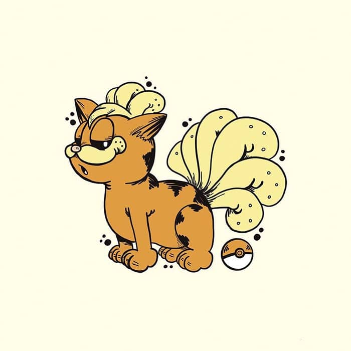 garfield-pokemon-vulpix