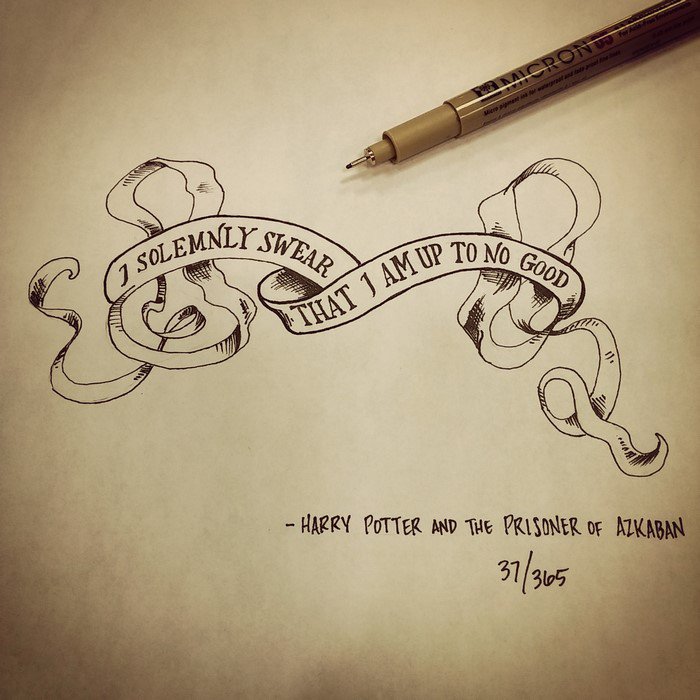 hand-lettered-movie-quotes-solemnly-swear