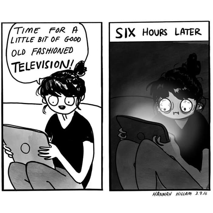 hannah-hillam-binge-watching