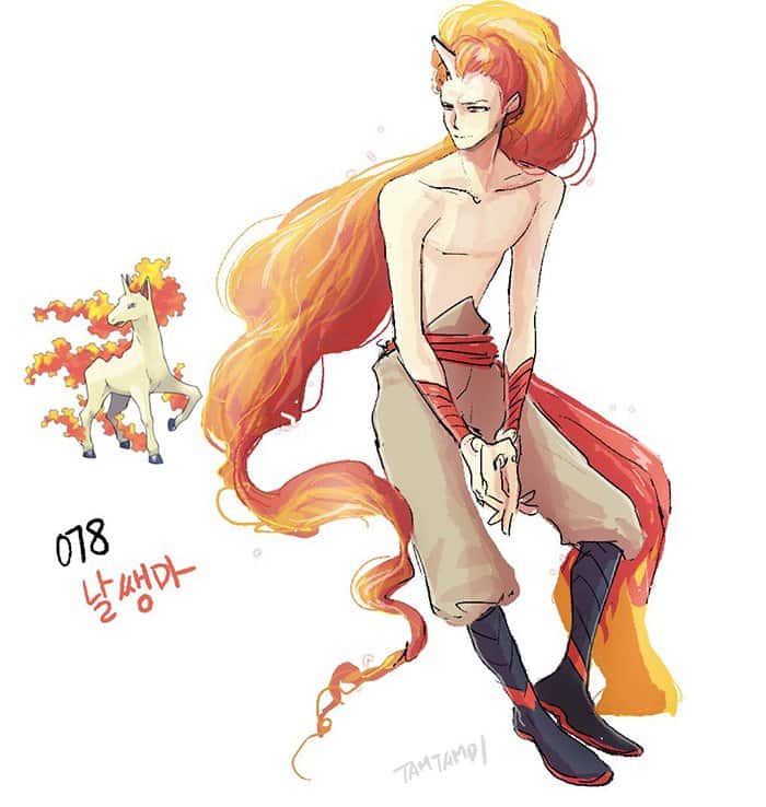 humanized-pokemon-red-head-rapidash