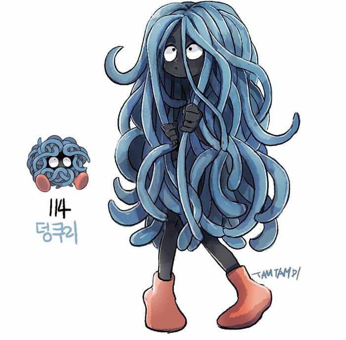 humanized-pokemon-tangled-hair-tangela