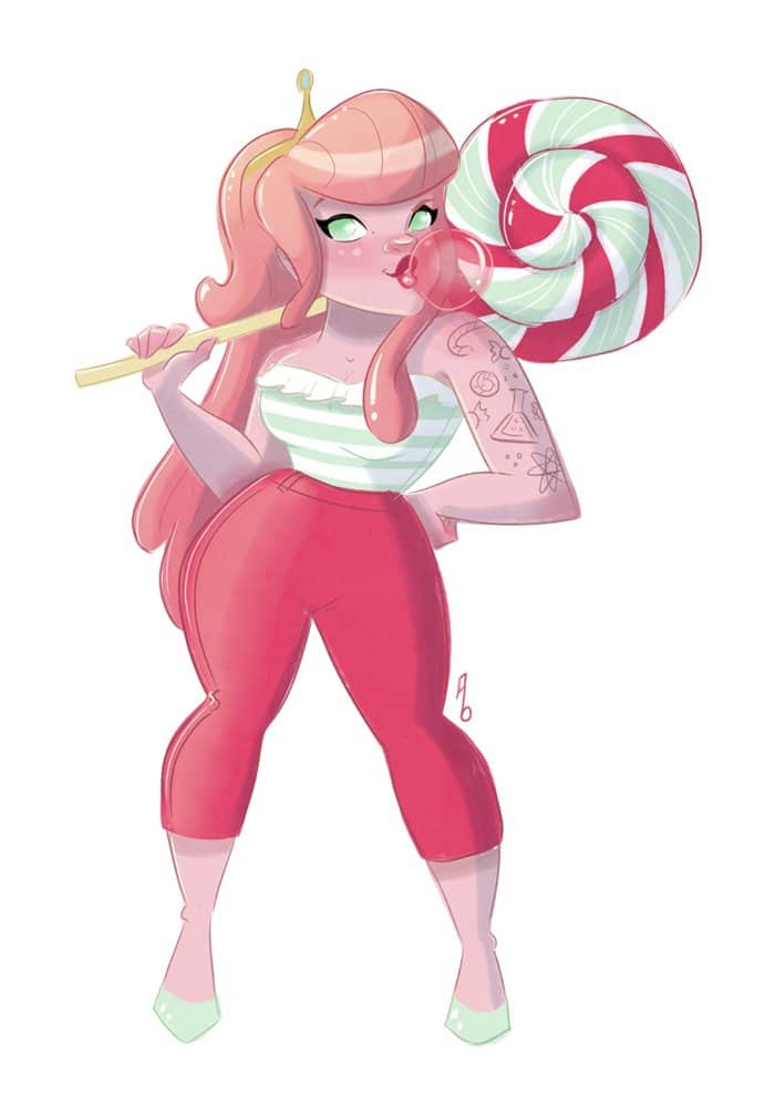 adventure-time-pin-ups-princess-bubblegum