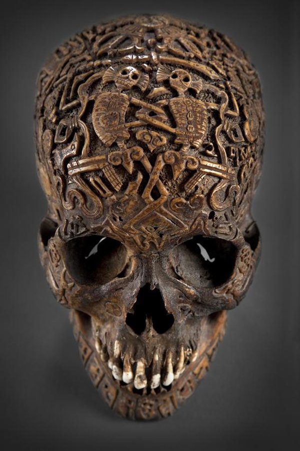 artifacts-tibetan-carved-skull-early-1700s
