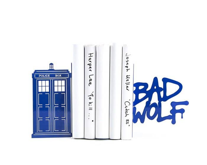 beautiful-bookends-doctor-who