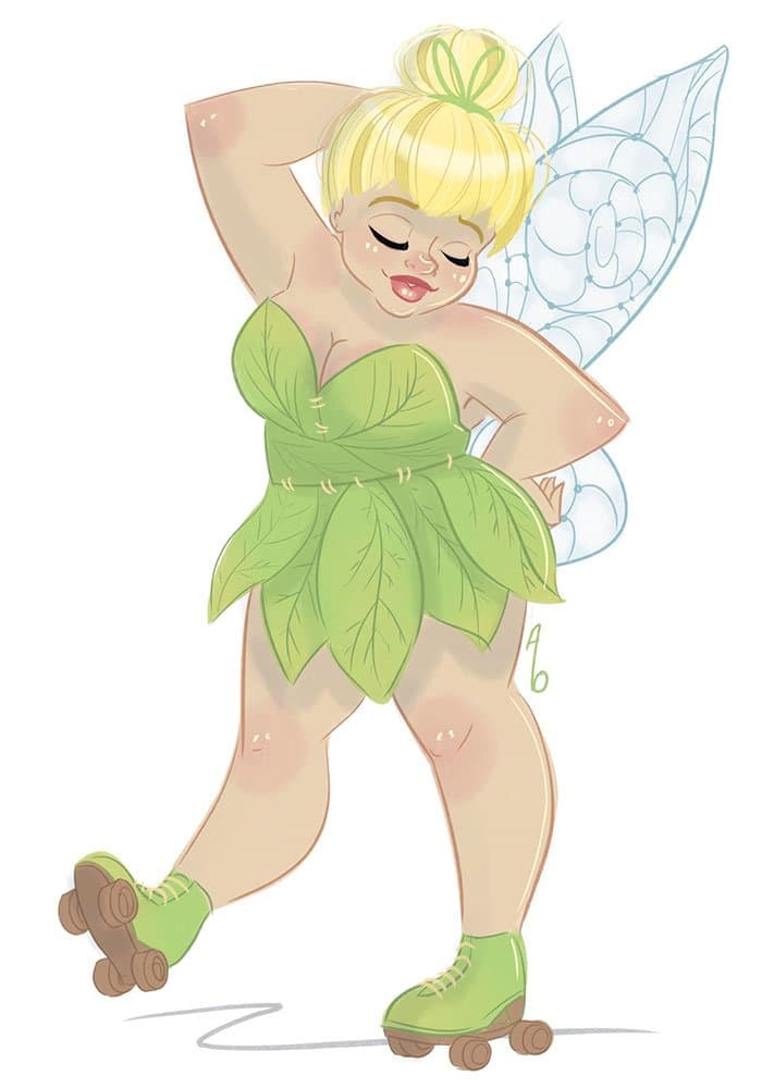 disney-pin-ups-tinkerbell