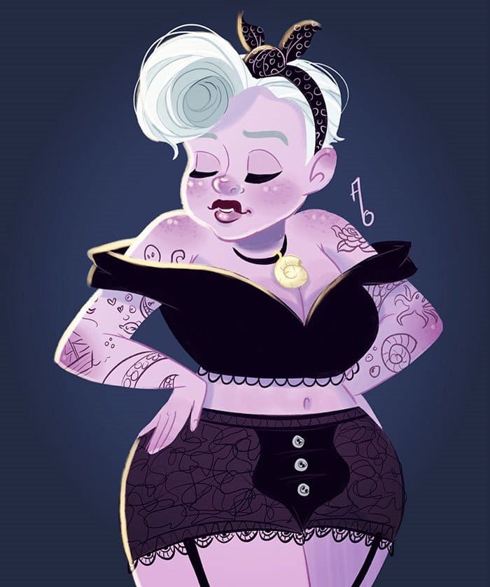 disney-pin-ups-ursula