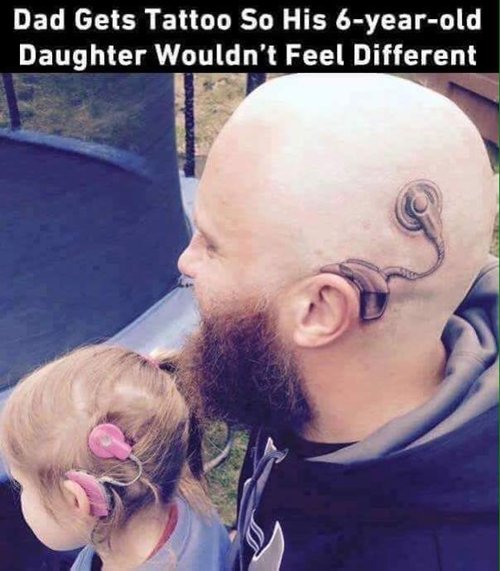feel-good-photos-dad-hearing-aid-tattoo