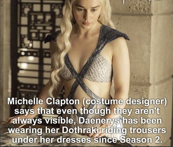 game-of-thrones-facts-dothraki-riding-trousers-attention-to-detail